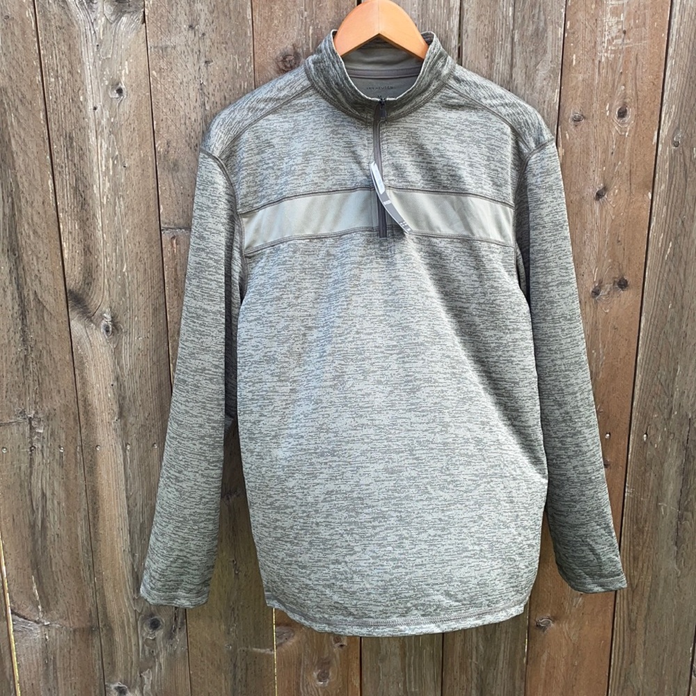 Van Heusen 3 quarter zip men’s pullover sweatshirt  new with tags size medium